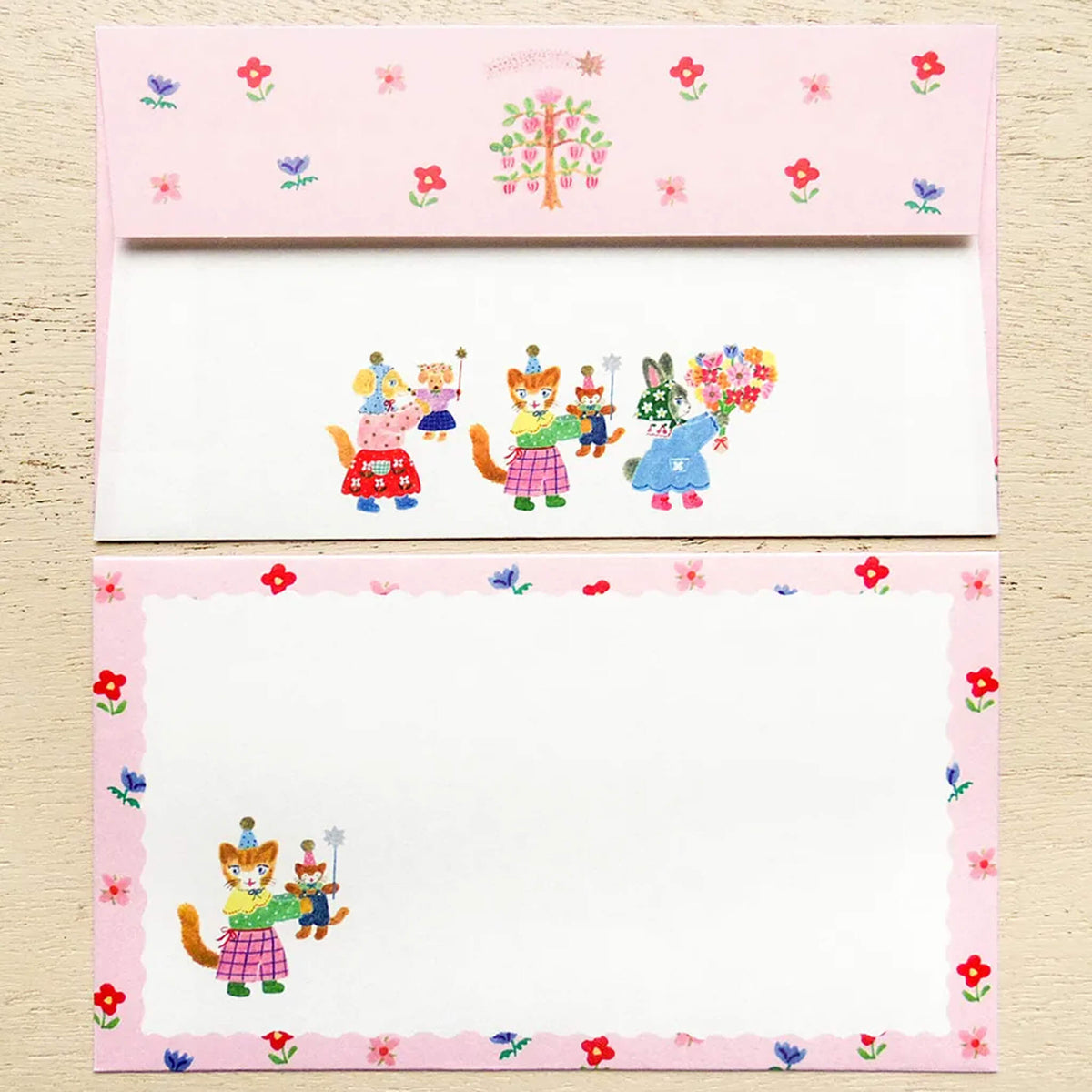 Cozyca Letter Set - Bloom & Cuddle [Brevpapper]