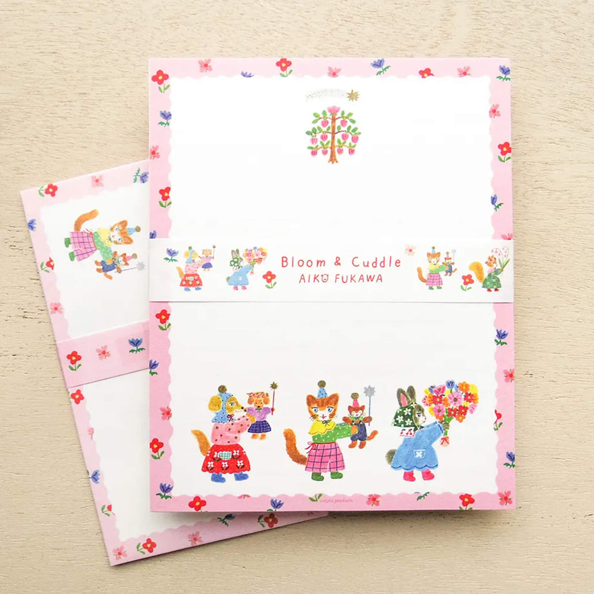 Cozyca Letter Set - Bloom & Cuddle [Brevpapper]