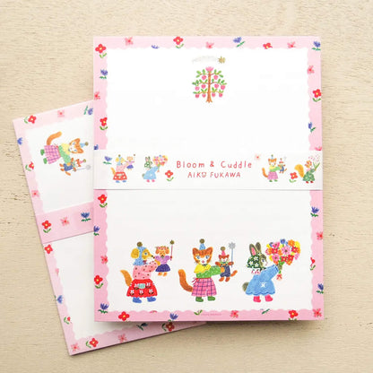 Cozyca Letter Set - Bloom & Cuddle [Brevpapper]