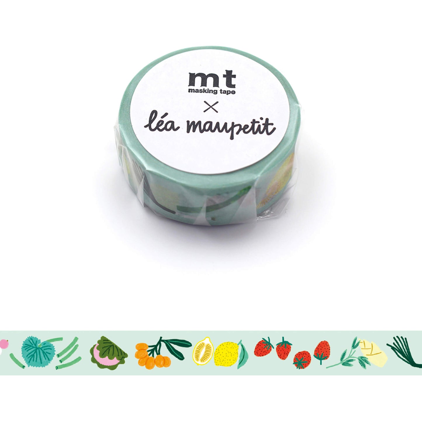 mt × Léa Maupetit Washi Tape - Blooming Spring [15mm] [Washi Tejp]