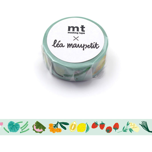 mt × Léa Maupetit Washi Tape - Blooming Spring [15mm] [Washi Tejp]