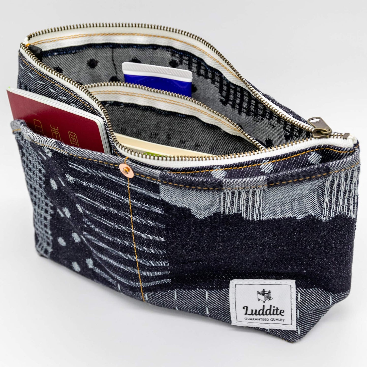 Luddite Denim Boat Pouch M