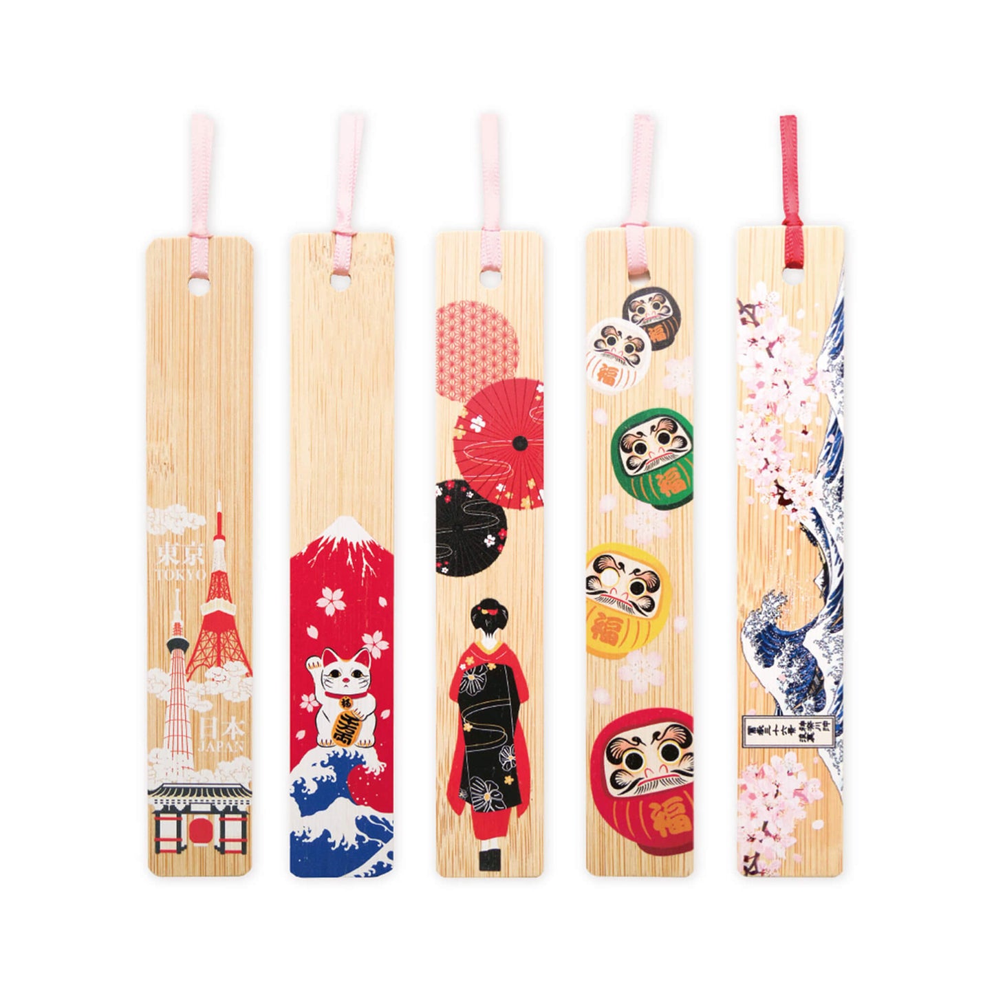 Cozyca Hyogensha Wa-Zakka Bamboo Bookmark [Bokmärke]