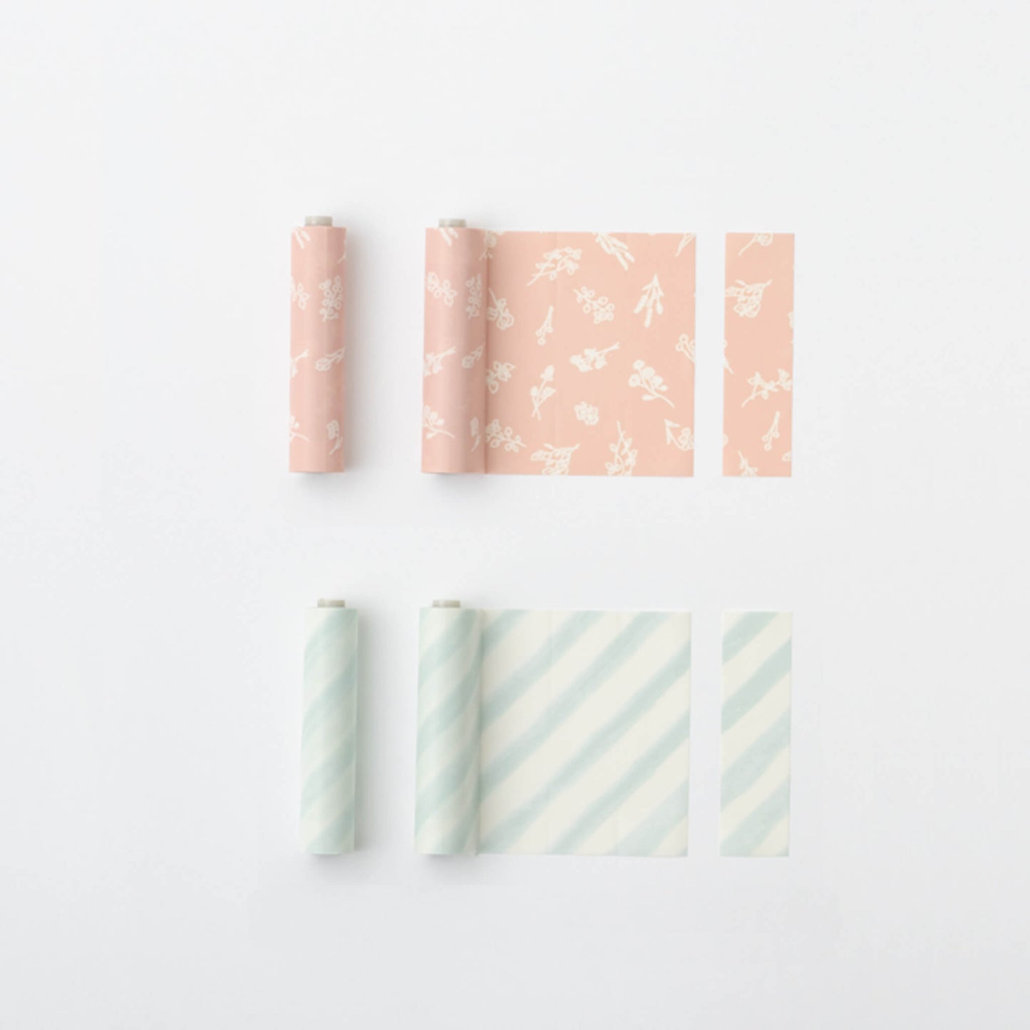 Kanmido Littro Roll Sticky Notes - Botanical