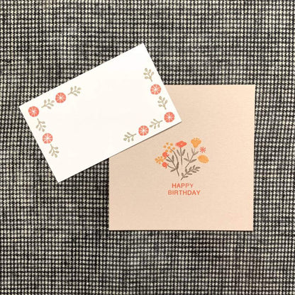 Mizushima JIZAI Clear Stamp Box - Motif Set Wild Flower