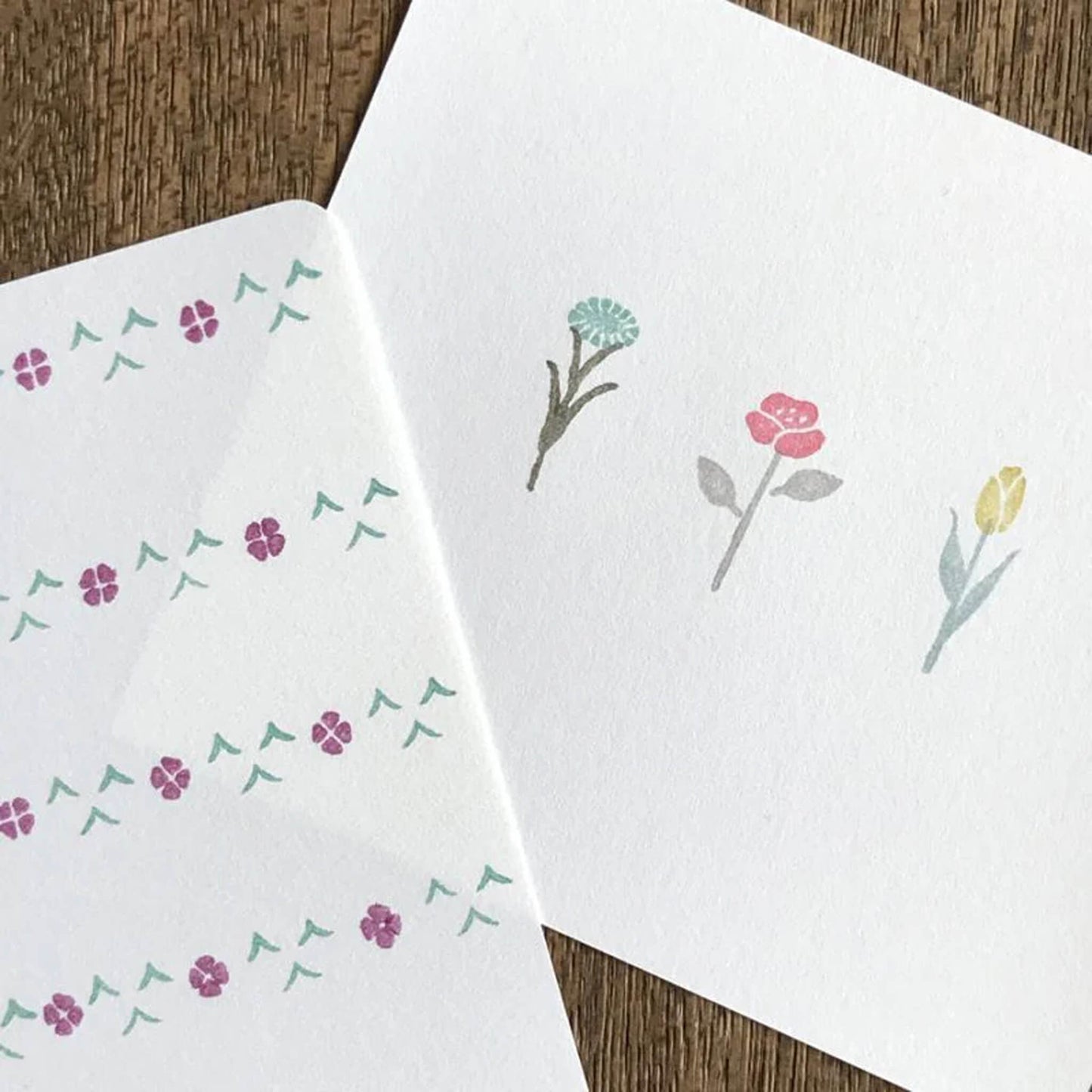 Mizushima JIZAI Clear Stamp Box - Motif Set Wild Flower