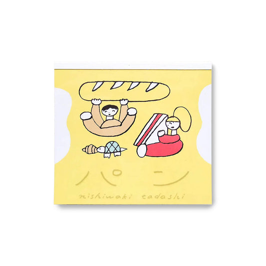 Cozyca Block Memo Pad - Bread [Notisblock]