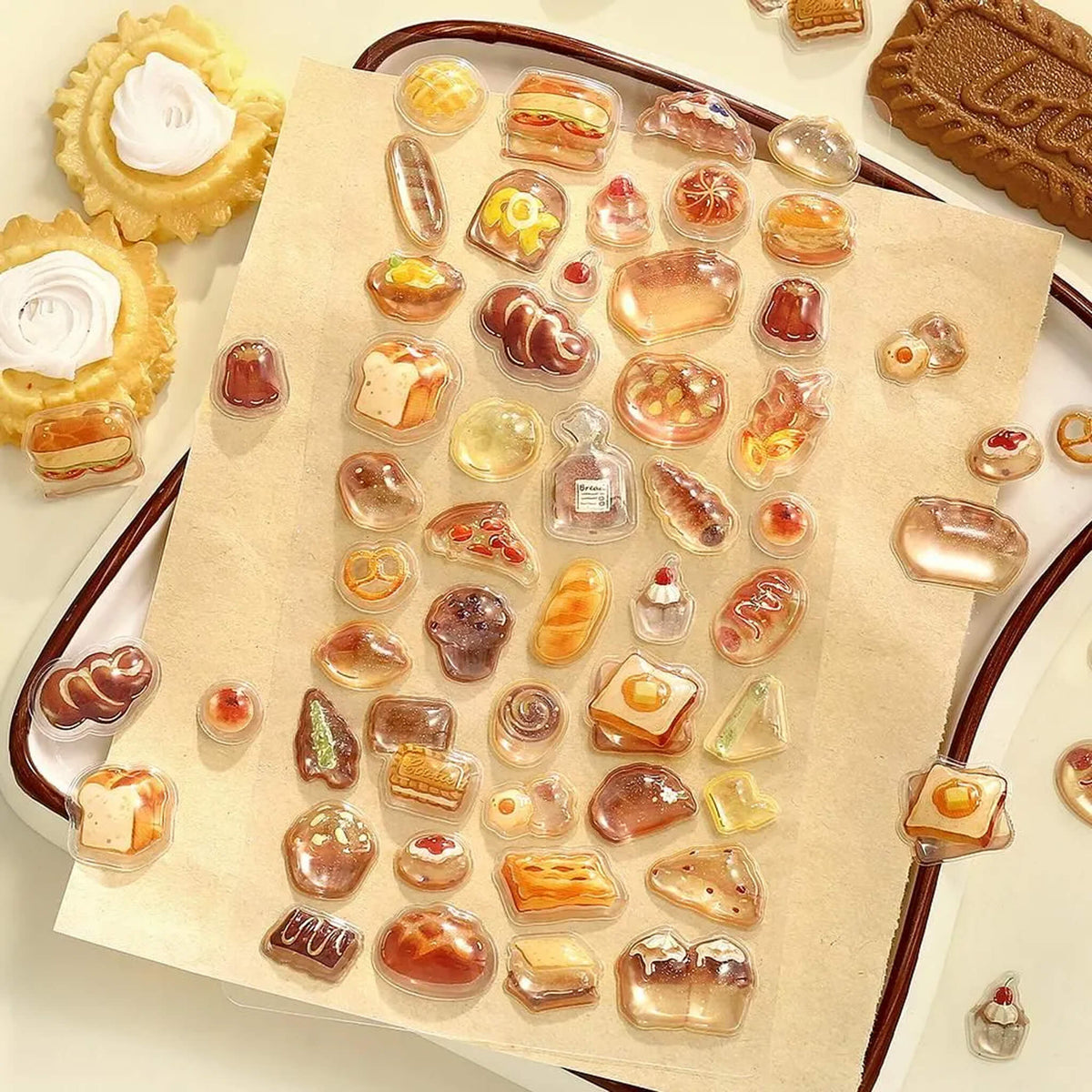 BGM Kyururun 3D Sticker Vol. 4 - Bread