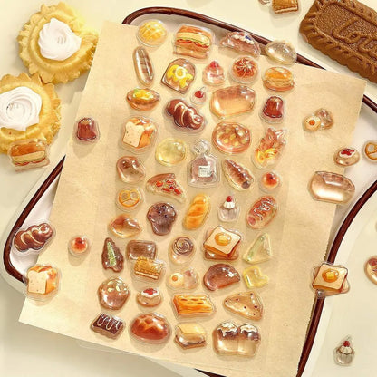 BGM Kyururun 3D Sticker Vol. 4 - Bread