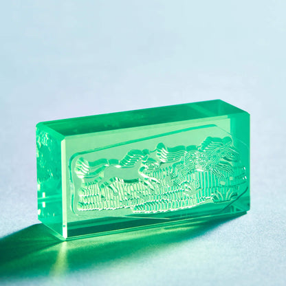 King Jim HITOTOKI Kori Jirushi Ice Cube Stamp Set - Breeze [Klara stämpel]