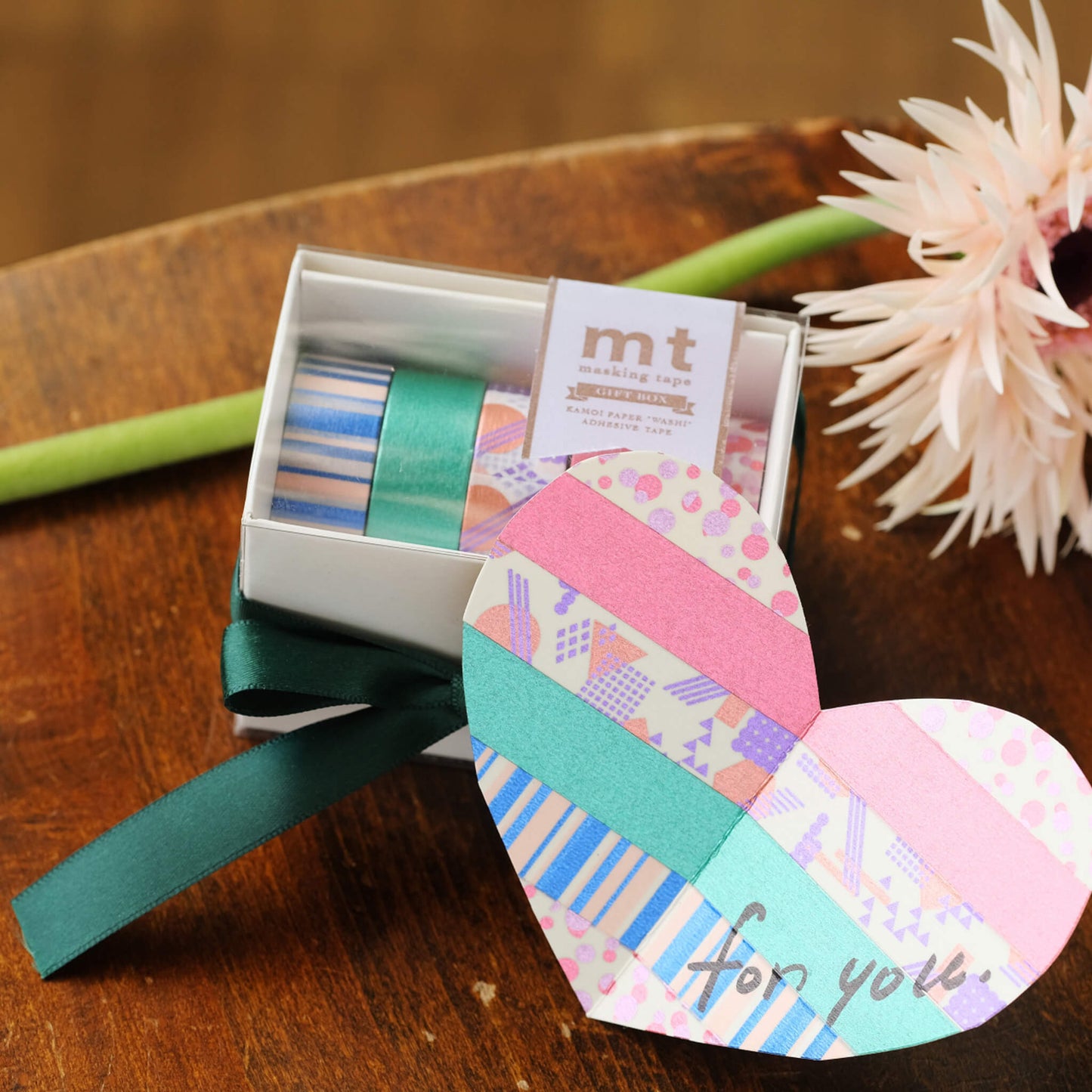 mt Gift Box Washi Tape Set of 5 - Bright [Washi Tejp]
