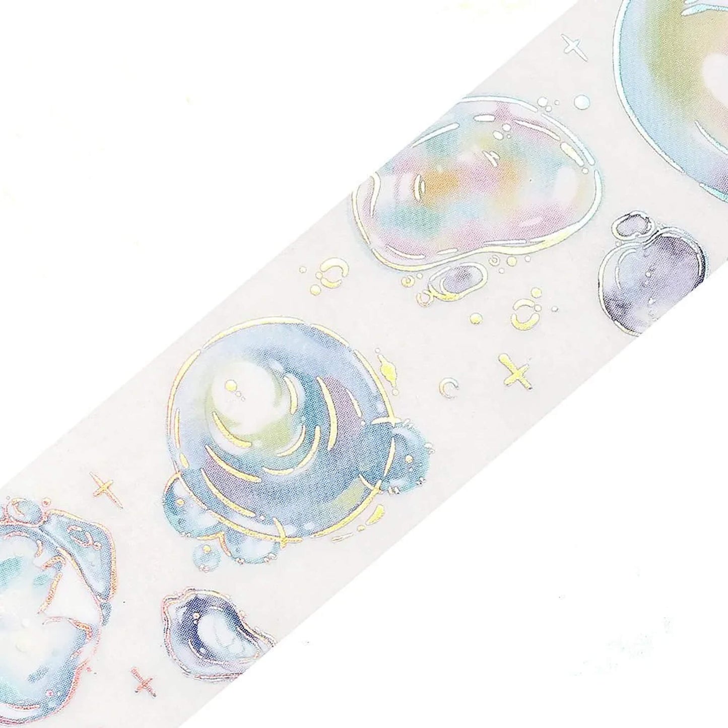 BGM Foil Clear Tape 2026 Summer Limited - Bubbles of Light [PET-filmtape]
