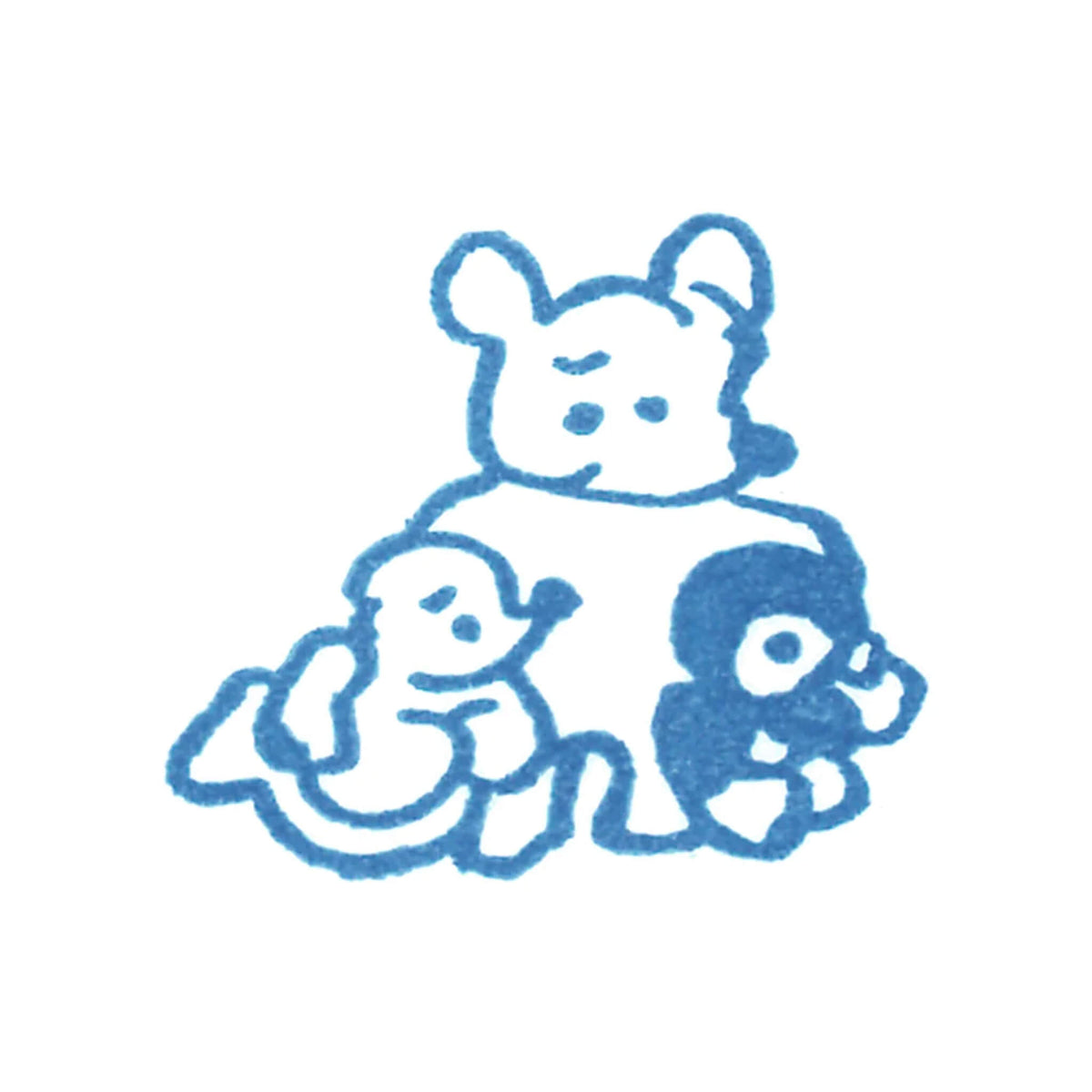 King Jim HITOTOKI Kori Jirushi Ice Cube Stamp Large - Buddies