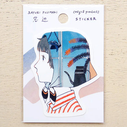 Cozyca Waterproof Sticker - By the Window [Klistermärke]