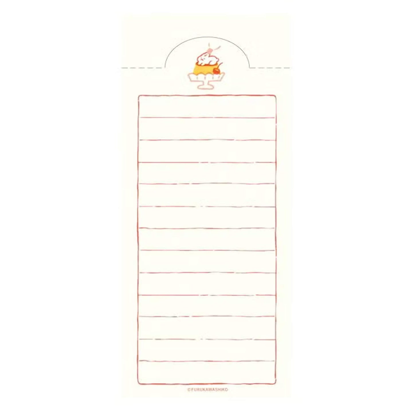 Furukawa Shiko Soebumi Bookmark Memo Pad - Cafe - Hontowatashi