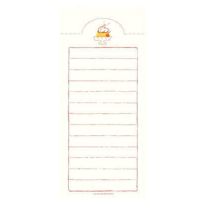 Furukawa Shiko Soebumi Bookmark Memo Pad - Cafe - Hontowatashi