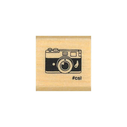 Kodomo no Kao I Love Stamp Series - Camera [Gummistämpel]