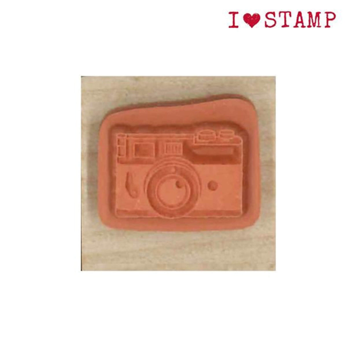 Kodomo no Kao I Love Stamp Series - Camera [Gummistämpel]