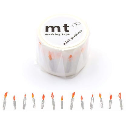 mt × minä perhonen Washi Tape - Candle [35mm] [Washi Tejp]