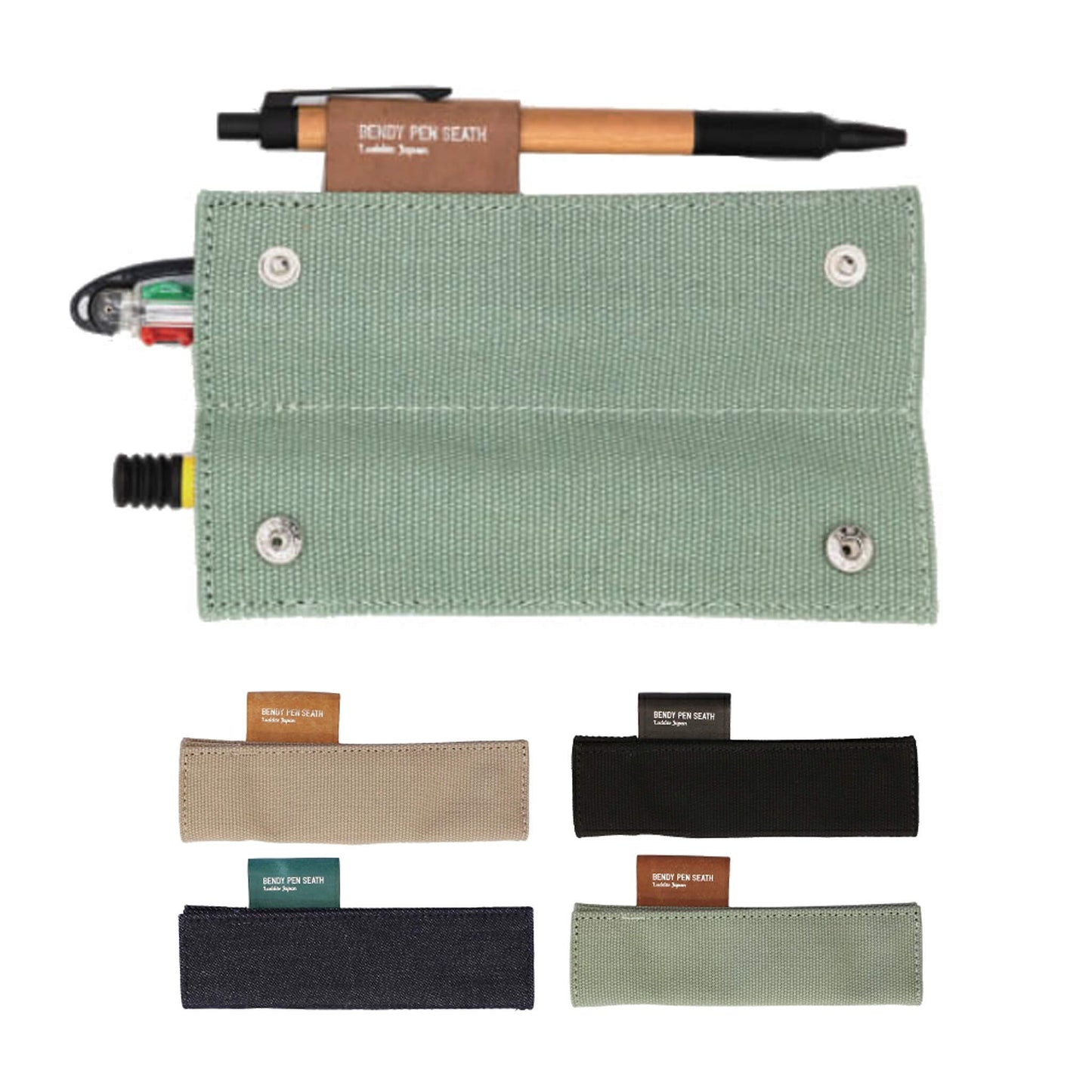 Luddite Bendy Pen Case 2+1