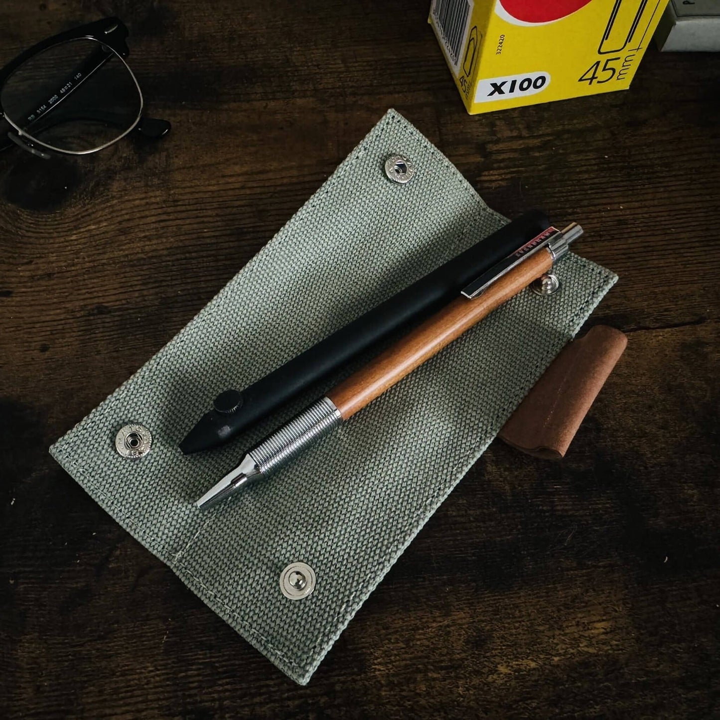 Luddite Bendy Pen Case 2+1