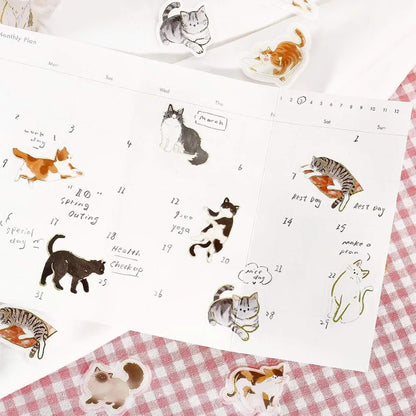 BGM Flake Sticker IPPAI - Cats Vol. 2