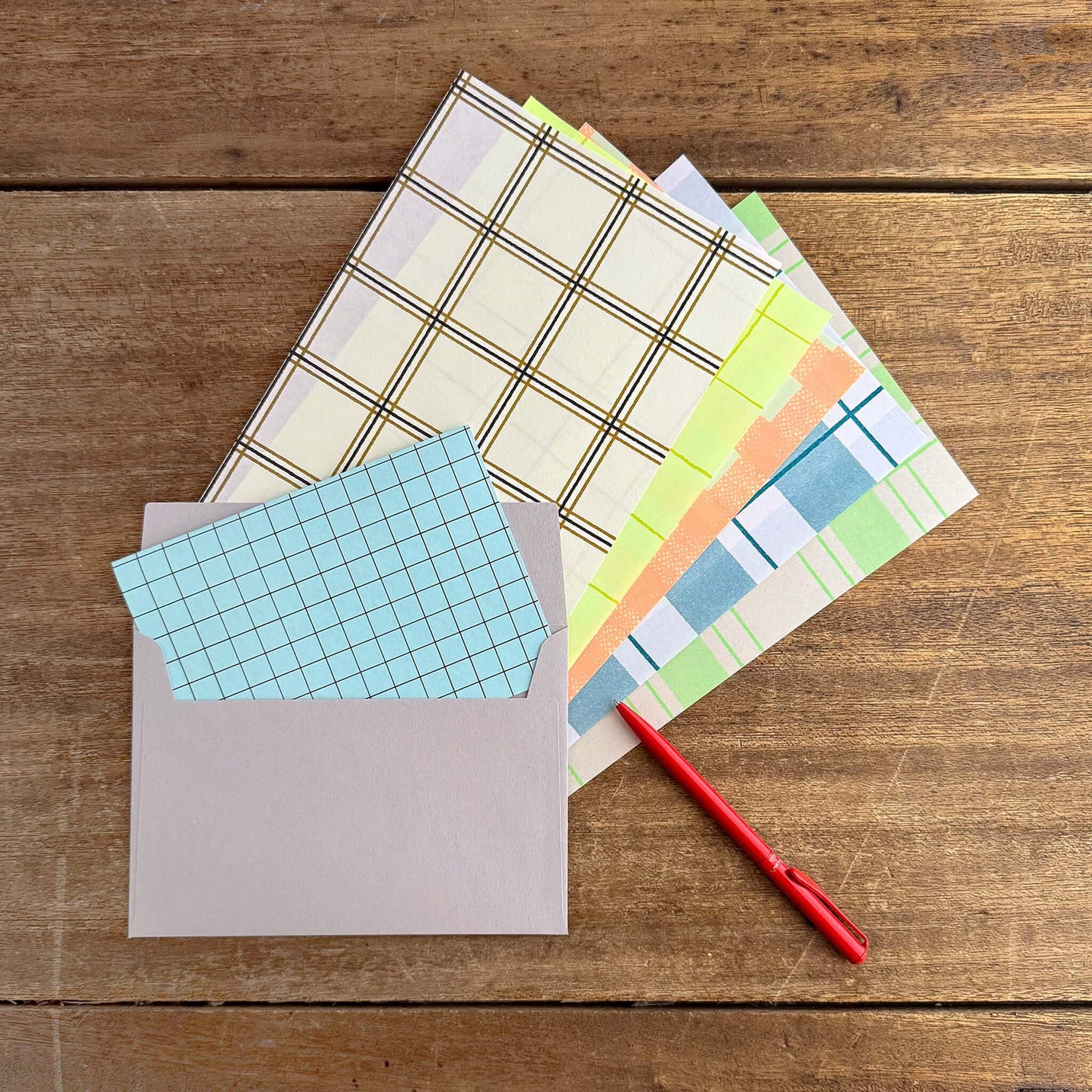 Mizushima IROIRO Letter Set - Check