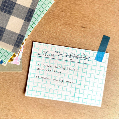 Mizushima IROIRO Memo Pad - Check M