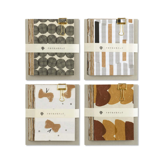 Mizushima IROIRO Memo Pad - Chic