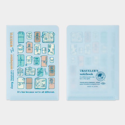 TRAVELER'S notebook 2027 - Clear Folder - Passport Size