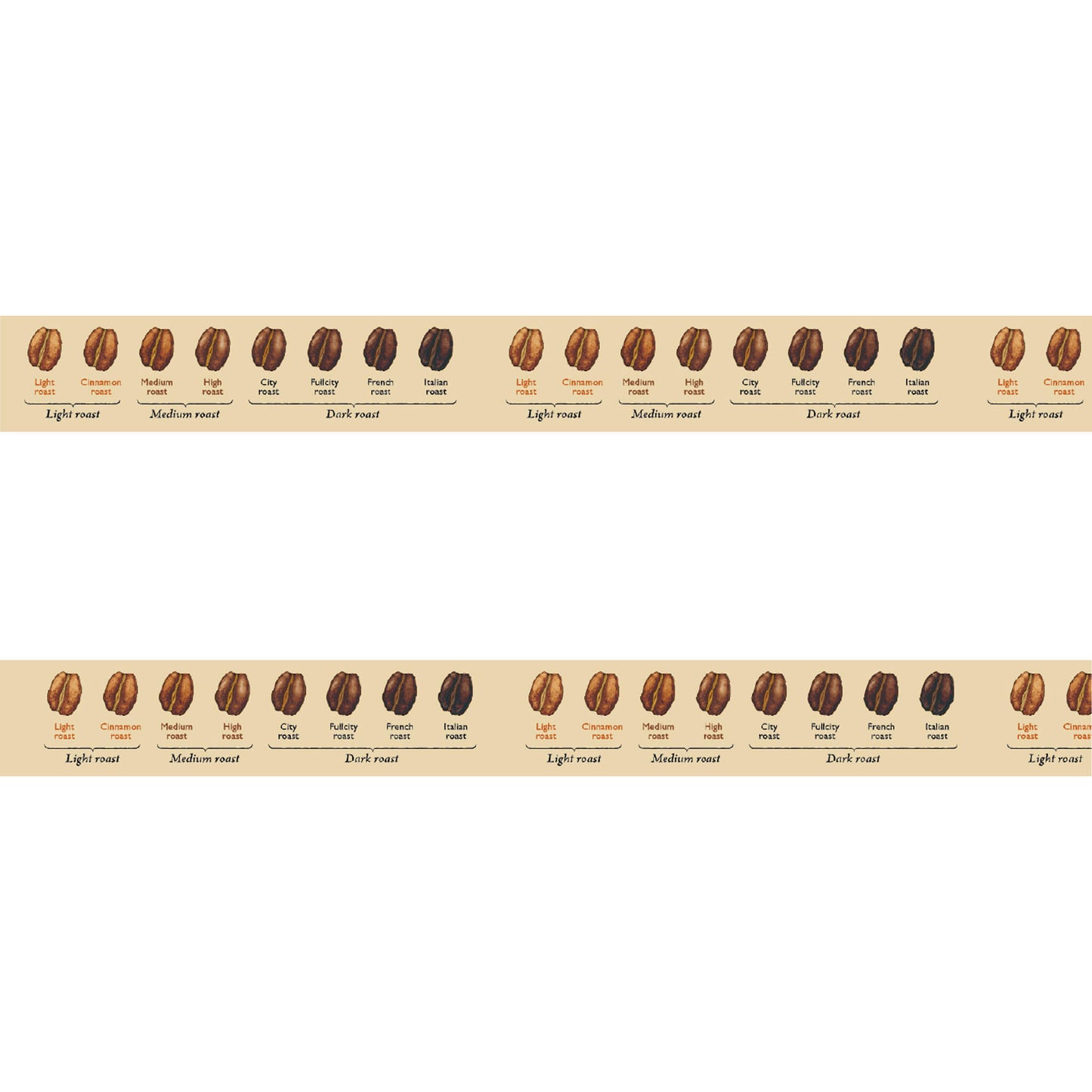 mt upcycle Washi Tape - Coffee Roast [15mm] [Washi Tejp]