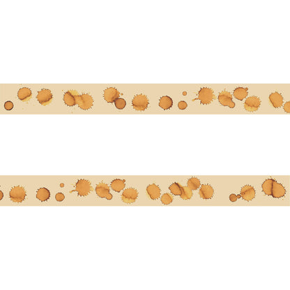 mt upcycle Washi Tape - Coffee Stains [15mm] [Washi Tejp]