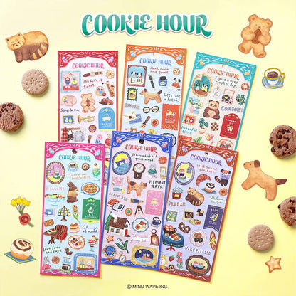 Mind Wave Cookie Hour Sticker - Bunny Cookie [Klistermärkeark]