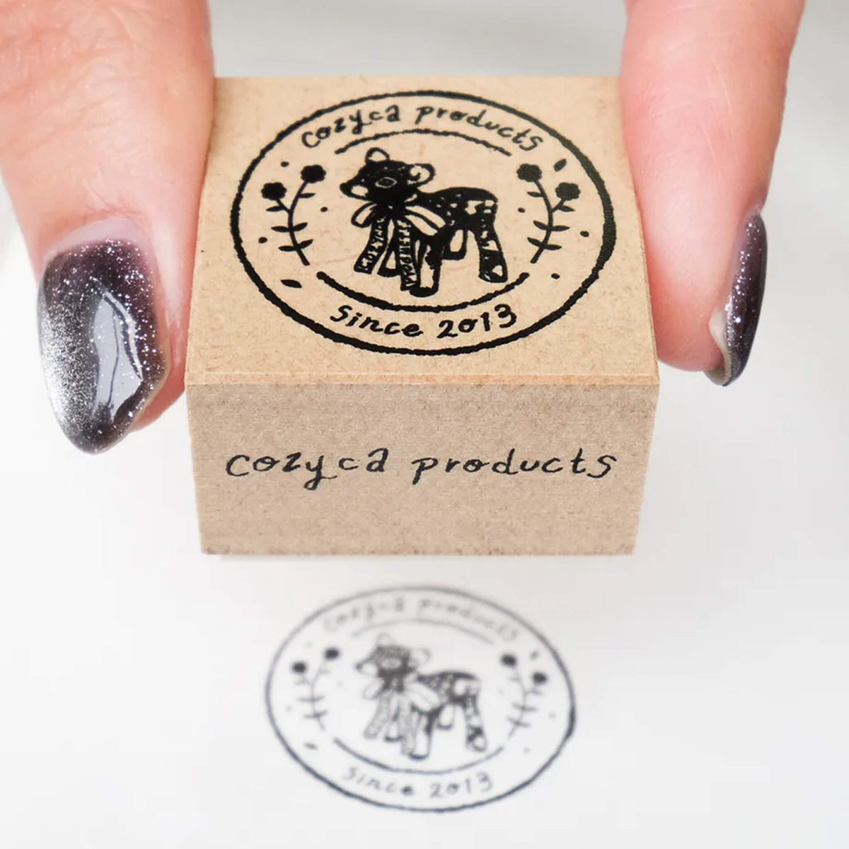 Cozyca Rubber Stamp - Cozyca Postmark [Gummistämpel]