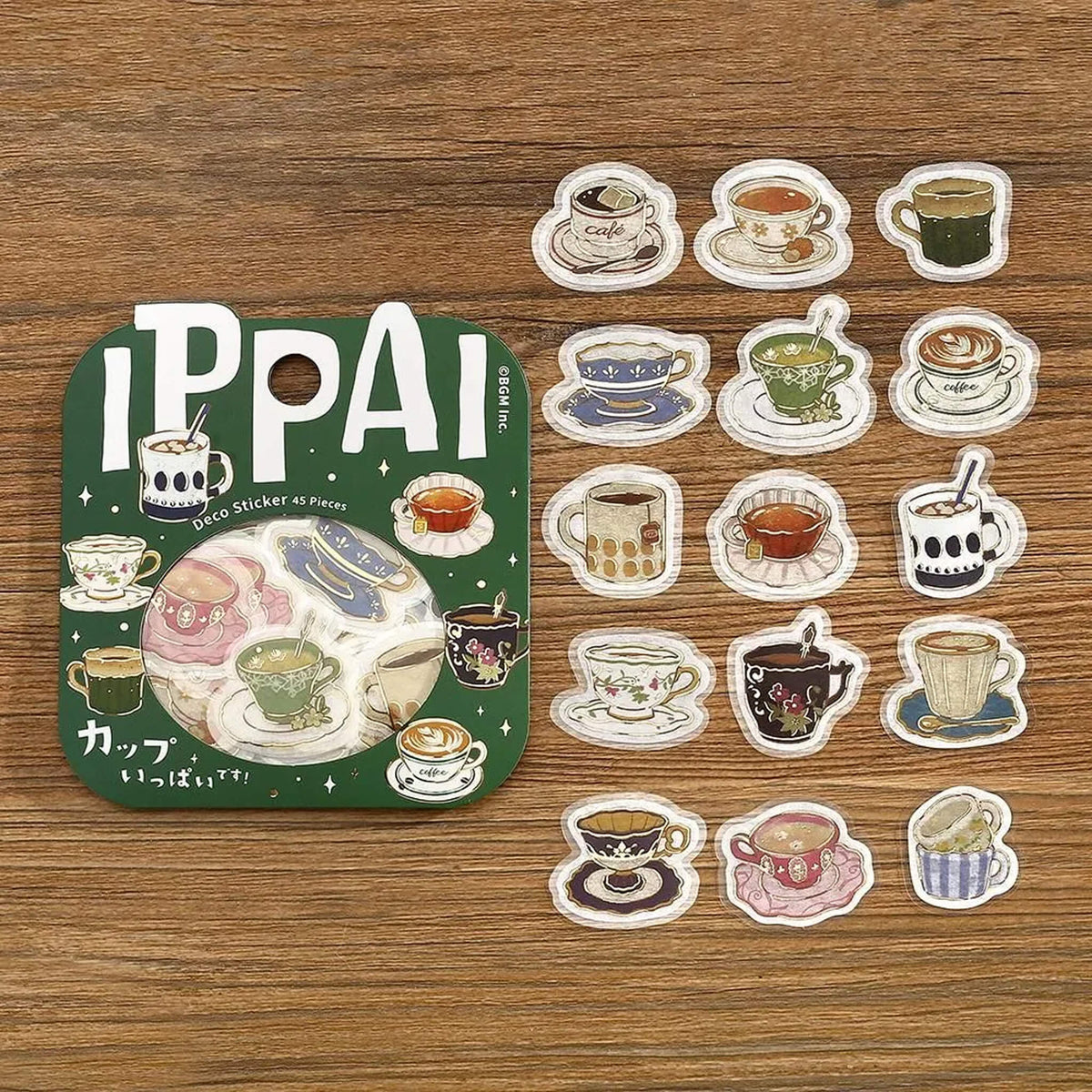 BGM Flake Sticker IPPAI - Cups