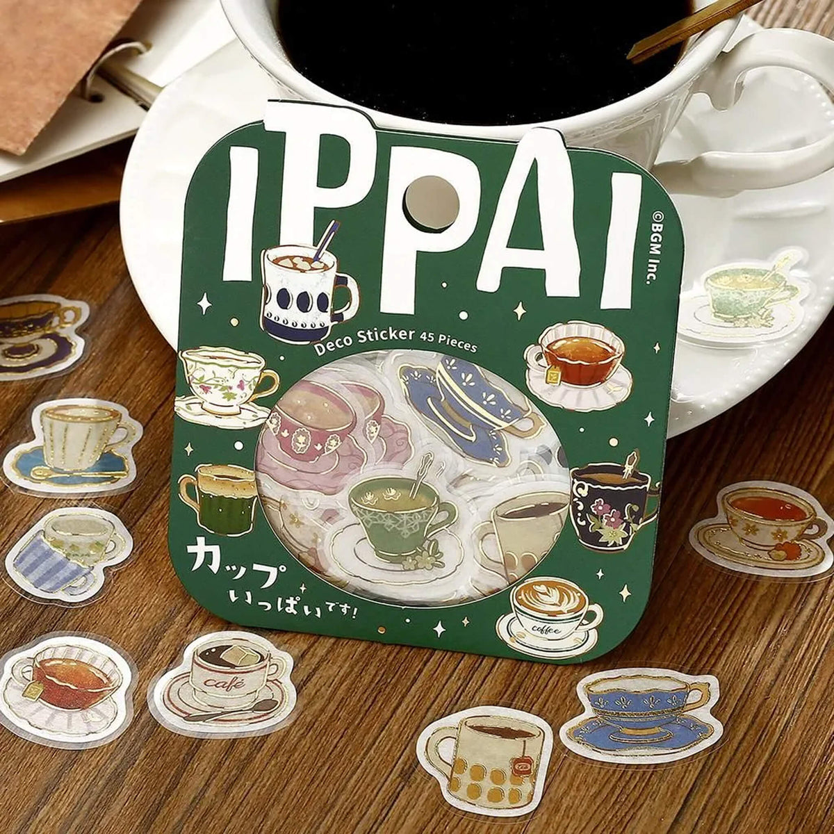 BGM Flake Sticker IPPAI - Cups