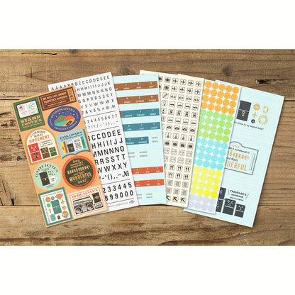 TRAVELER'S notebook 2027 - Customized Sticker Set