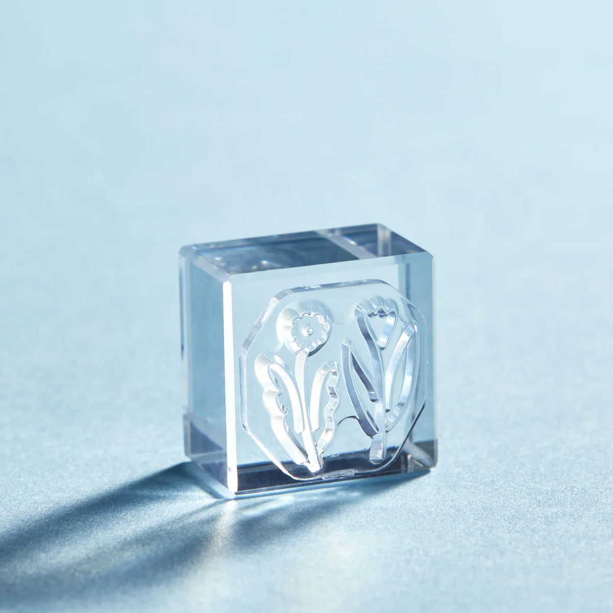 King Jim HITOTOKI Kori Jirushi Ice Cube Stamp Small - Cut Flowers [Klara stämpel]