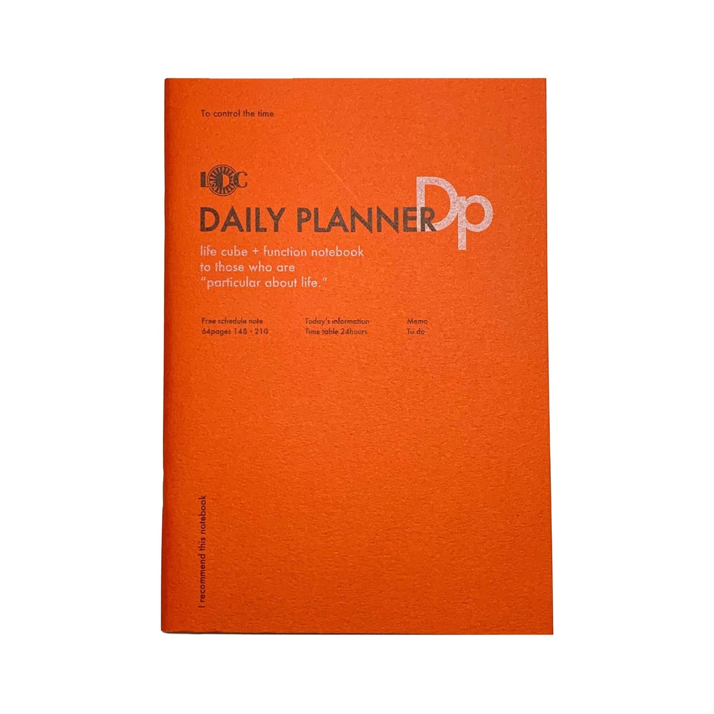Luddite Function Notebook A5 - Daily Planner