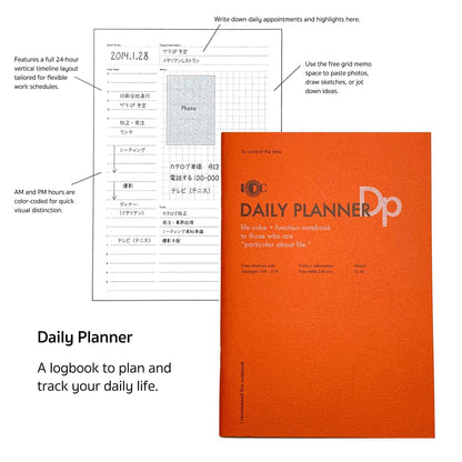 Luddite Function Notebook A5 - Daily Planner