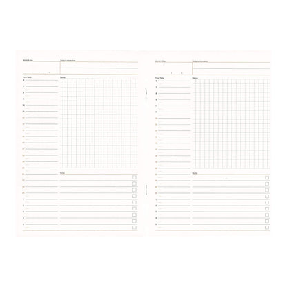 Luddite Function Notebook A5 - Daily Planner
