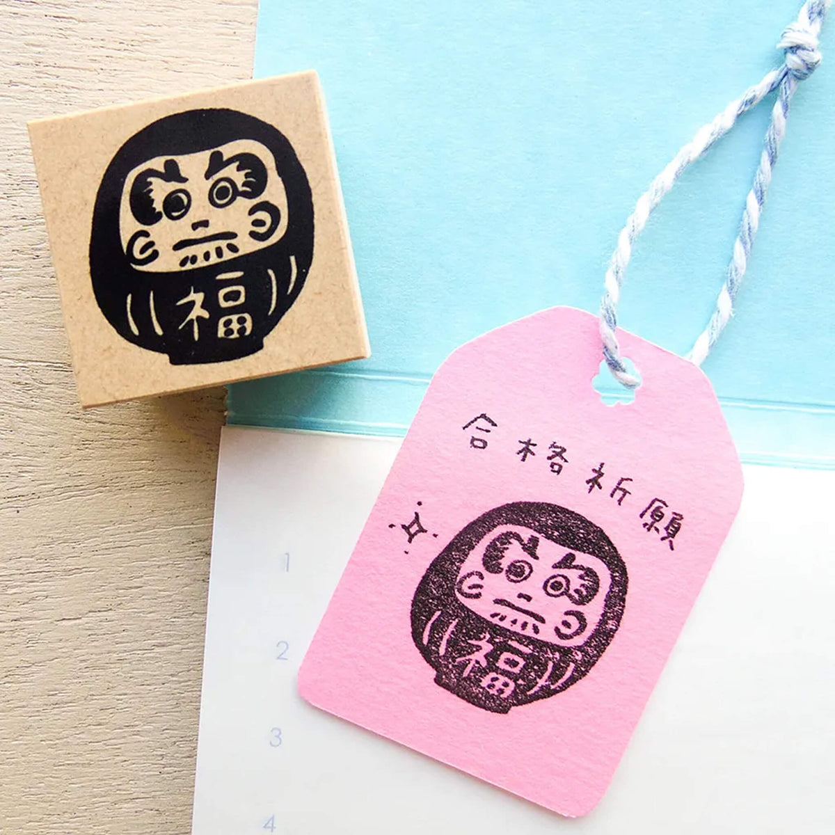 Cozyca Rubber Stamp - Daruma [Gummistämpel]