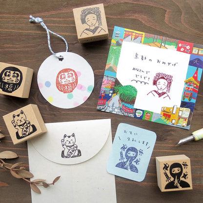 Cozyca Rubber Stamp - Daruma [Gummistämpel]