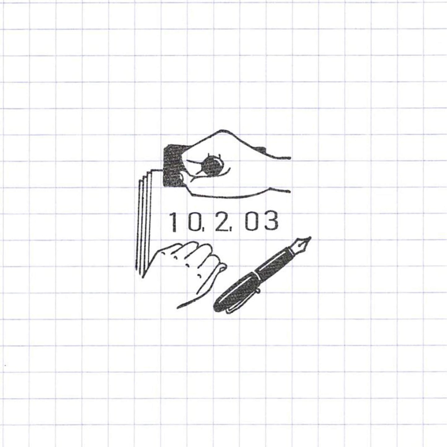 36 Sublo Date Stamp - Fountain Pen