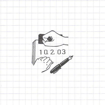36 Sublo Date Stamp - Fountain Pen