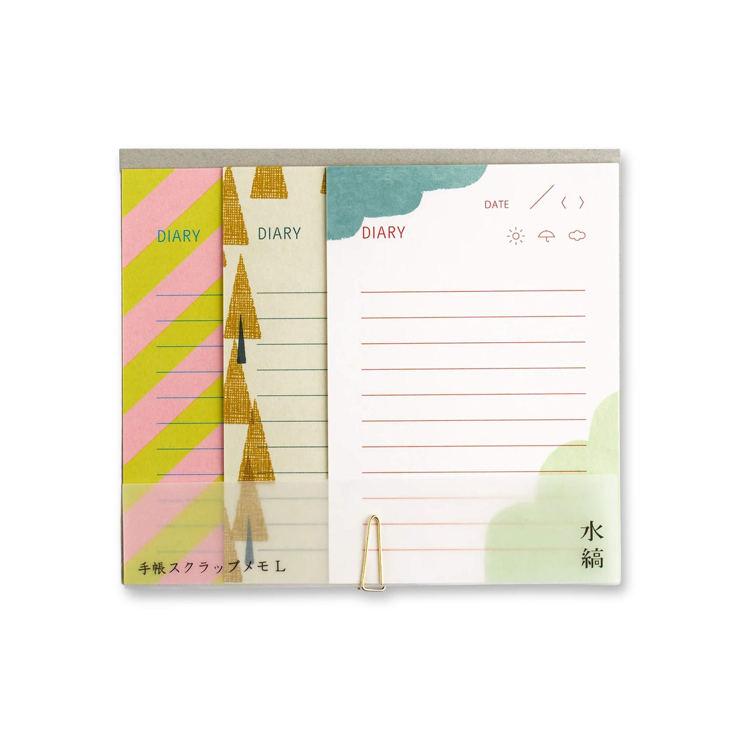 Mizushima Techo Scrap Memo - Diary L