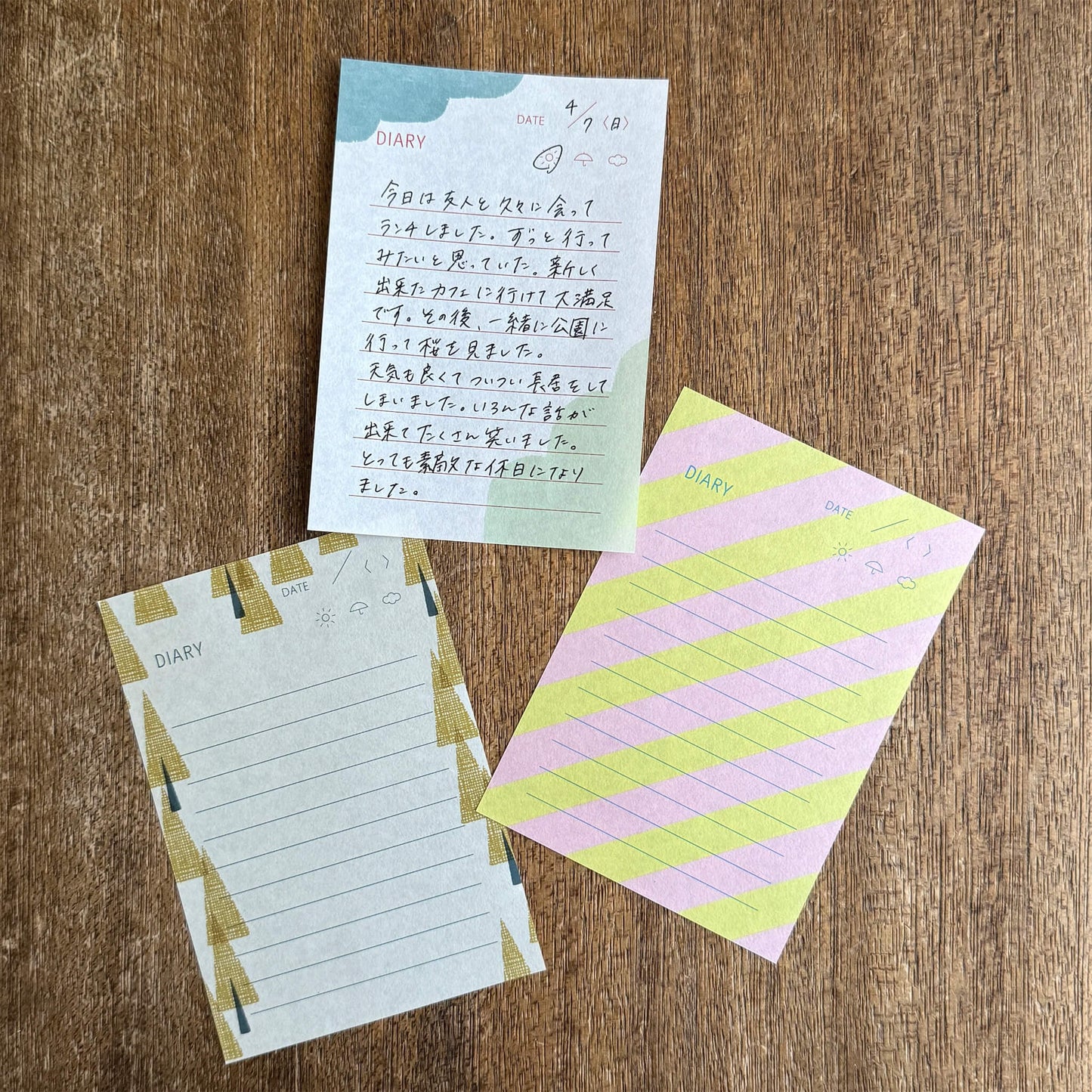 Mizushima Techo Scrap Memo - Diary L