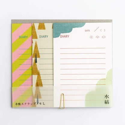 Mizushima Techo Scrap Memo - Diary L