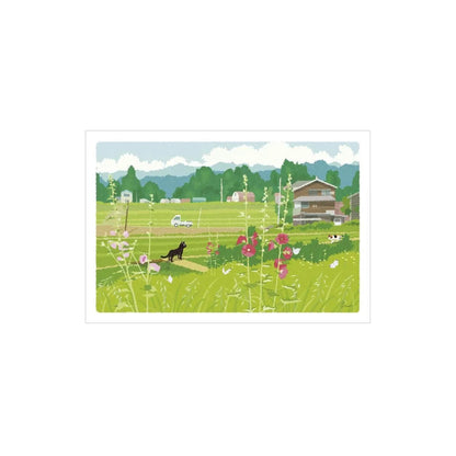 Active Corporation × Toshinori Mori Tabineko Summer Postcard - Early Summer Light [Vykort]