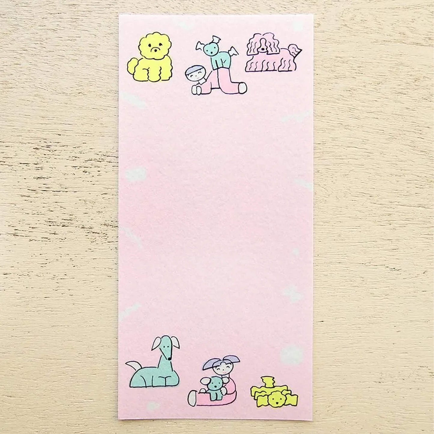 Cozyca Ippitsusen Letter Pad - Easy Days with a Dog